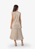 2301036-Mid-Length Sequin Skirt