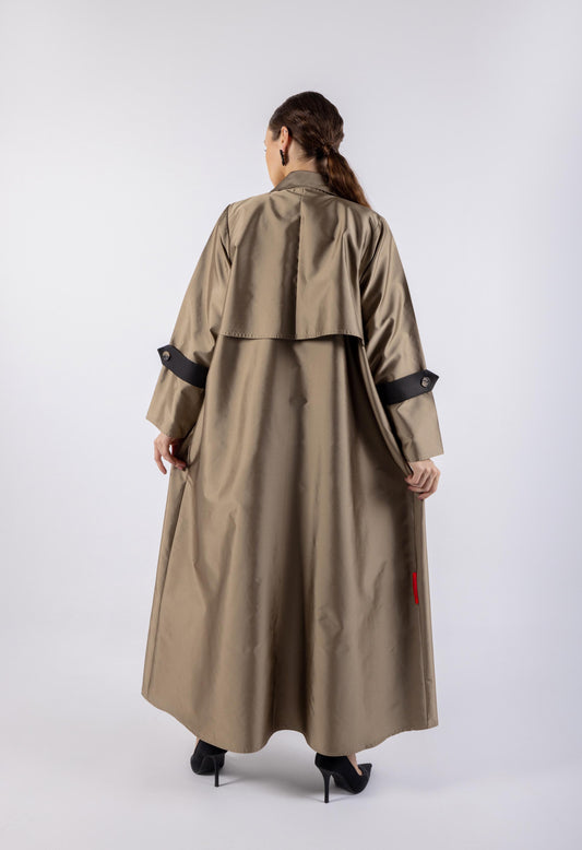 Trench Coat Style Abaya