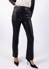 Shimmering Sequin Statement Trousers\لطنب يبيب رميش ع