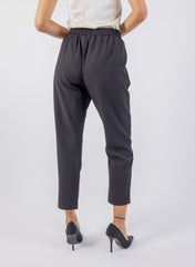 Studded Slim Fit Formal Trousers