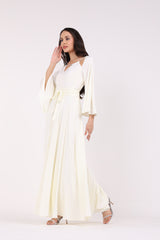 2443020-Off-Shoulder Cut Off white Maxi Dress