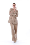 2304204-Wide Leg Pants with Pockets and Zip Closure