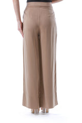 2304204-Wide Leg Pants with Pockets and Zip Closure