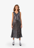 2301036-Mid-Length Sequin Skirt