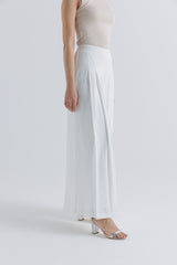 Flowing Pleated Palazzo Pants