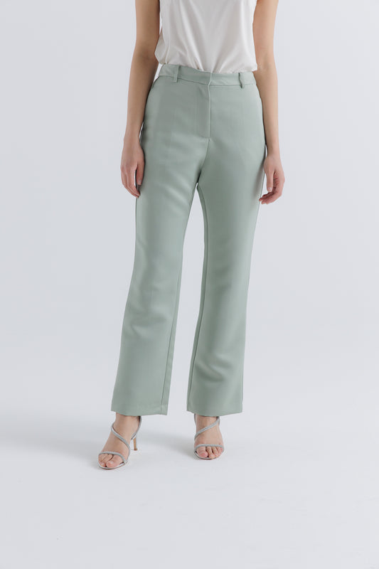 Elegant High-Waist Tailored Pants