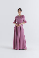 Ethereal Elegance Embellished Maxi Dress