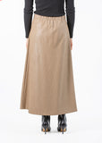 2101016- High Waisted Leather Skirt - Montania Shop