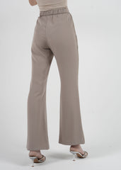 Side Embellished Straight-Leg Trousers