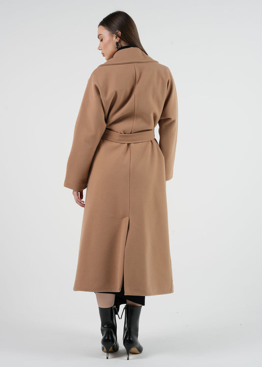 Classic Belted Wool Coat