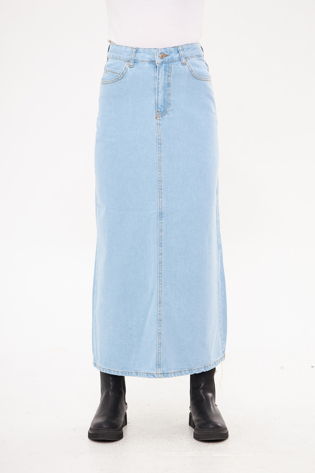 2401066- Denim Skirt