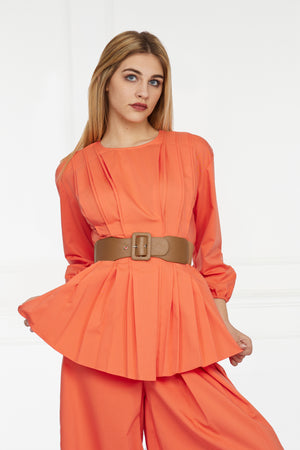 2105067- Belted Blouse