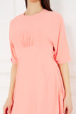 2106047- Short Sleeve Dress - Montania Shop