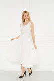 2106049- Asymmetric Sleeveless Dress