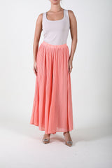 2204052- Pleated Palazzo Pants - Montania Shop