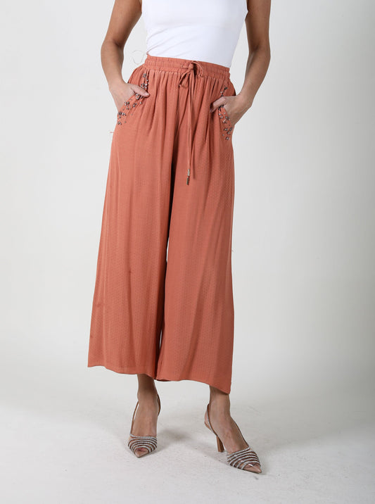 2204053- Elastic Waist Pants