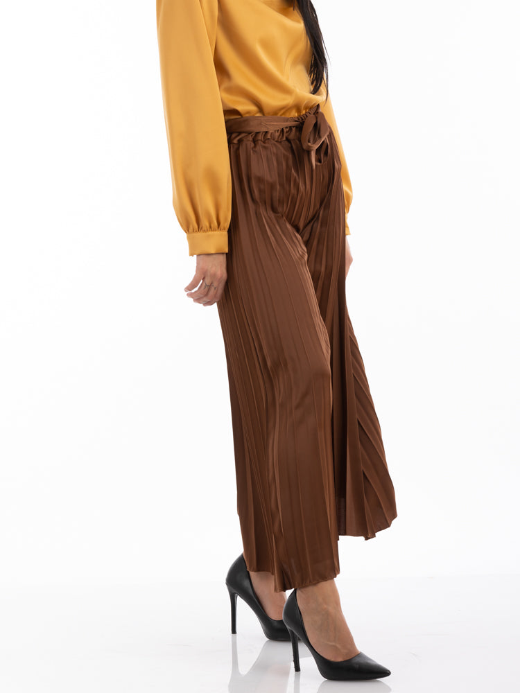 2204150- Pleated Wide Leg Pants