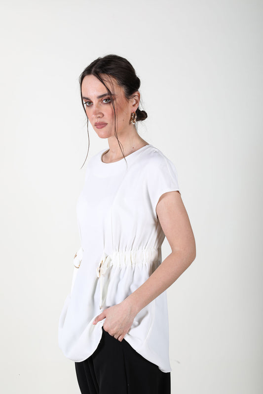 2207008- Cap sleeve Top