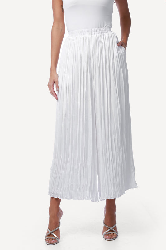 2305003- Pleated Wide Leg Pants