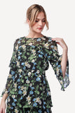 2305005- Floral Print Blouse