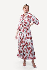 2343010- Bow Tie Maxi Dress